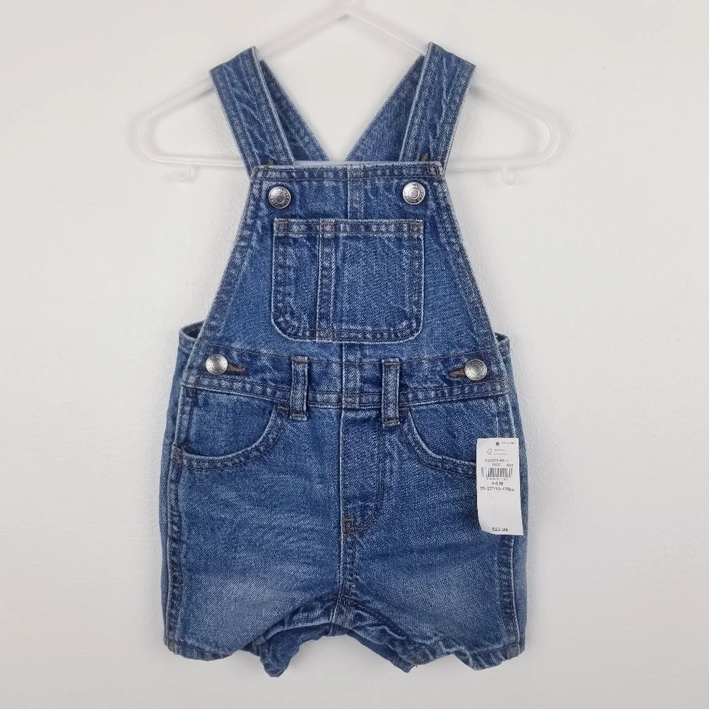 Old Navy Denim Shortalls NWT